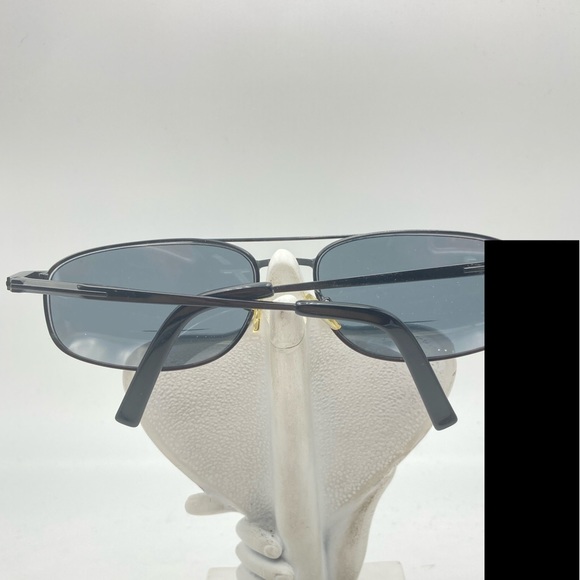 Vintage Bill Blass Black Aviator Sunglasses Frames - Picture 4 of 6